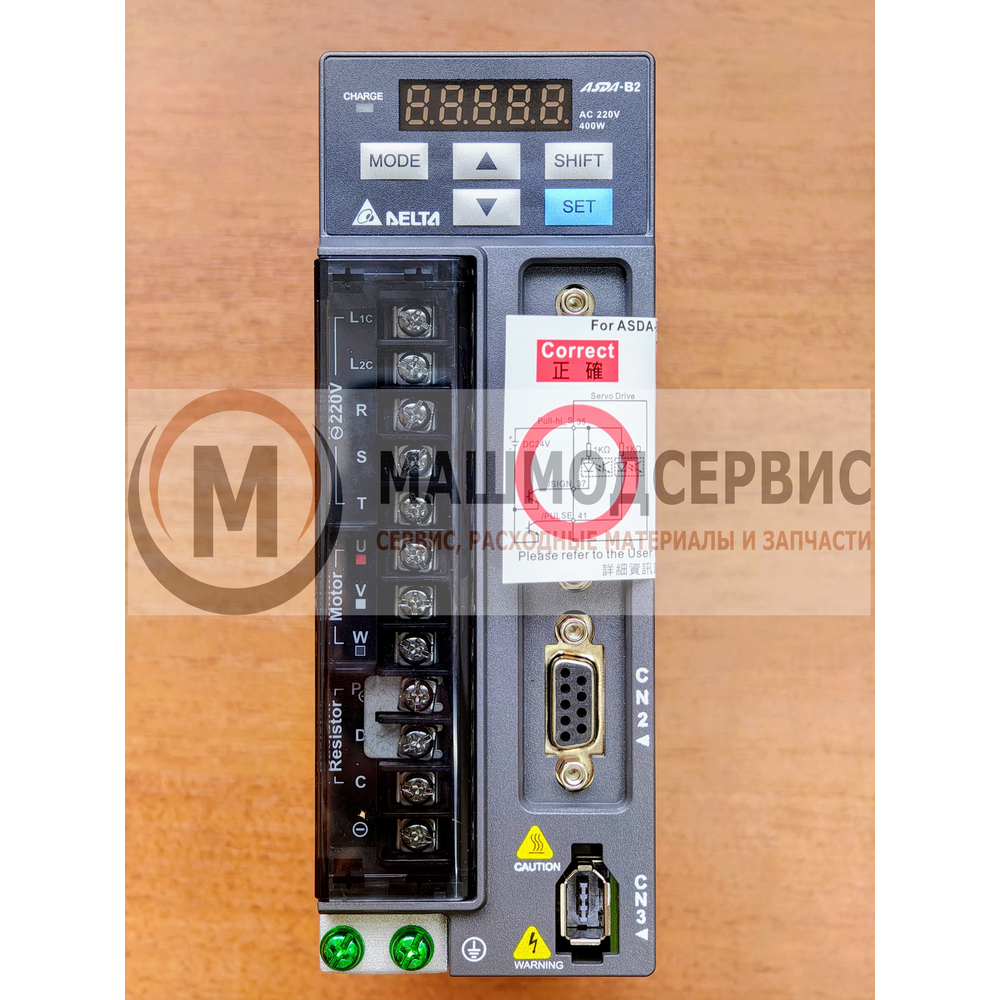 ASD-B2-0421 Сервопривод Delta B2, 0.4 кВт 1x220В для Hypertherm