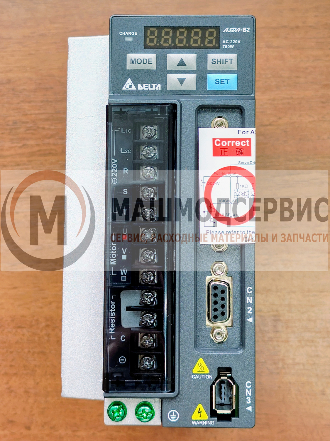 ASD-B2-0721 Сервопривод Delta B2, 0.75 кВт 1x220В для Hypertherm