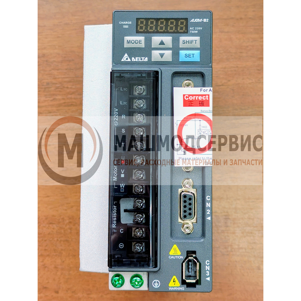 ASD-B2-0721 Сервопривод Delta B2, 0.75 кВт 1x220В для Hypertherm